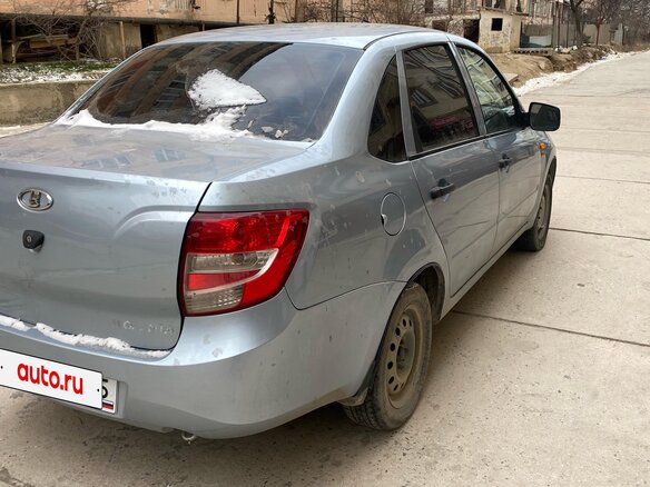 2014 Lada (ВАЗ) Granta I, голубой, 495000 рублей - вид 3