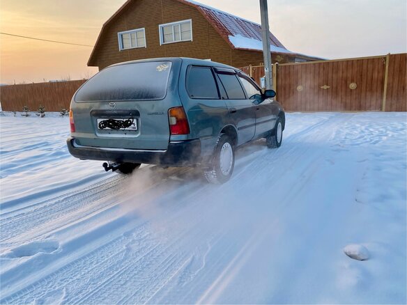1993 Toyota Corolla VII (E100), зелёный, 235000 рублей - вид 7