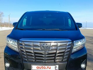 2016 Toyota Alphard III, чёрный, 4300000 рублей, вид 2