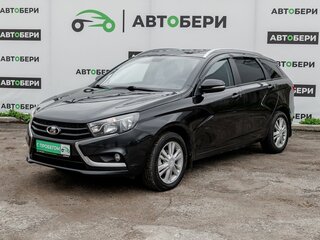 2019 Lada (ВАЗ) Vesta SW I, чёрный, 1009000 рублей, вид 1