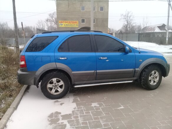 2005 Kia Sorento I, синий - вид 5