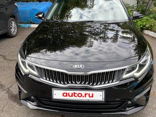 2019 Kia Optima IV Рестайлинг, чёрный, 1800000 рублей, вид 2