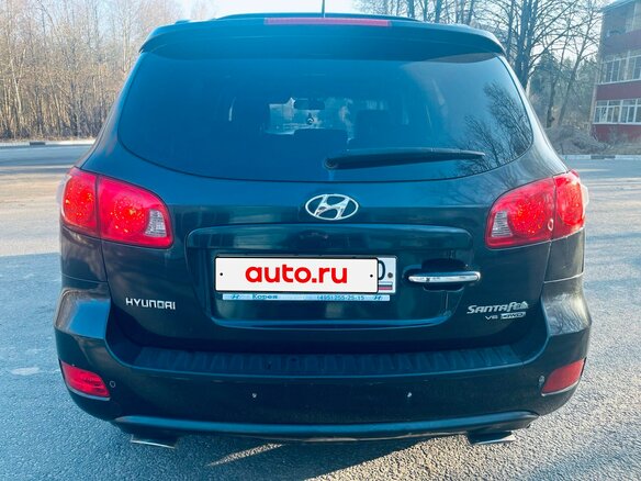 2006 Hyundai Santa Fe II, чёрный, 820000 рублей - вид 2