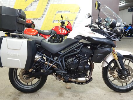 2012 Triumph Tiger 800, белый, 545000 рублей, вид 5