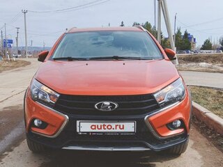 2021 Lada (ВАЗ) Vesta SW Cross I, оранжевый, 1490000 рублей, вид 3