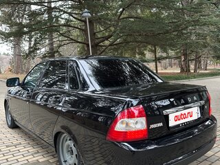 2012 Lada (ВАЗ) Priora I, чёрный, 500000 рублей, вид 3
