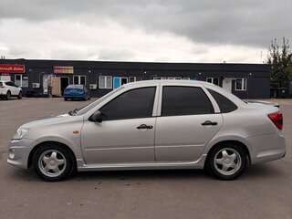 2014 Lada (ВАЗ) Granta I, серый, 549900 рублей, вид 2