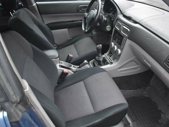 2006 Subaru Forester II Рестайлинг, синий - вид 9