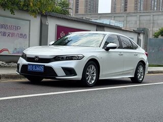 2022 Honda Civic XI, белый, 1458000 рублей, вид 1