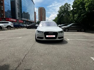 2012 Audi A6 IV (C7), белый, 2000000 рублей, вид 3