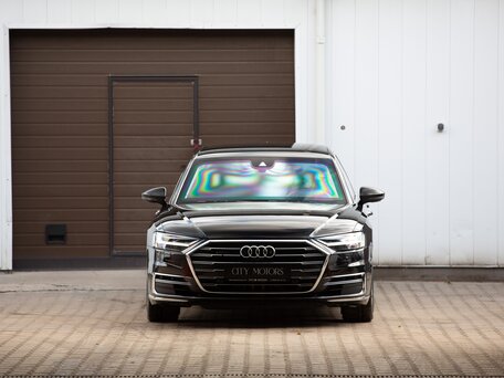 2020 Audi A8 Long 60 TFSI IV (D5), чёрный, 24500000 рублей, вид 3