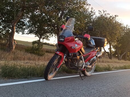 1998 BMW F 650, красный, 320000 рублей, вид 4
