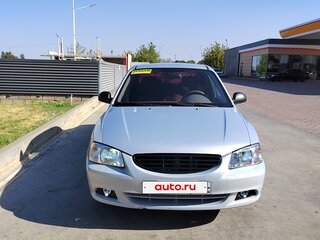 2010 Hyundai Accent ТагАЗ II, серебристый, 500000 рублей, вид 2