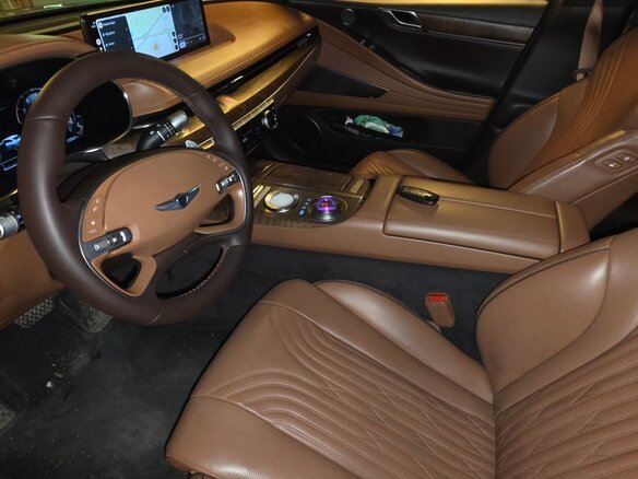 2021 Genesis G80 II, чёрный, 4500000 рублей - вид 19