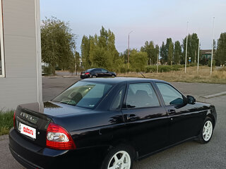 2013 Lada (ВАЗ) Priora I, чёрный, 445000 рублей, вид 4