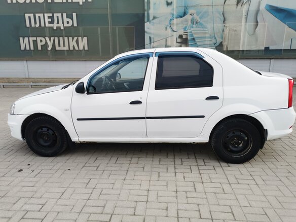 2012 Renault Logan I Рестайлинг, белый, 330000 рублей - вид 5