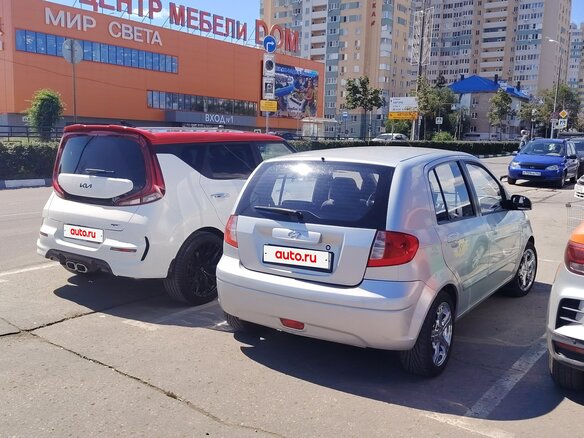2006 Hyundai Getz I Рестайлинг, серебристый, 475000 рублей - вид 5