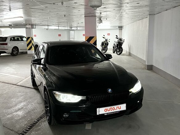 2012 BMW 3 серии 320d VI (F3x), чёрный, 1700000 рублей