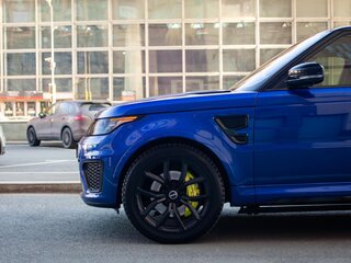 2016 Land Rover Range Rover Sport SVR II, синий, 8500000 рублей, вид 1