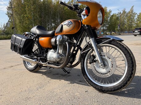 2011 Kawasaki W 800, золотистый, 600000 рублей, вид 2
