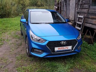 2019 Hyundai Solaris II, синий, 1499000 рублей, вид 1