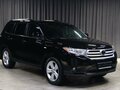 2013 Toyota Highlander II (XU40) Рестайлинг, чёрный - вид 2