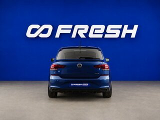 2021 Volkswagen Polo VI, синий, 1569444 рублей, вид 4