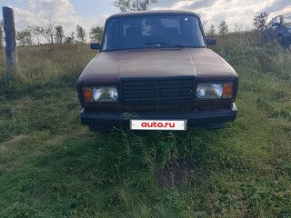 2004 Lada (ВАЗ) 2107, пурпурный, 60000 рублей, вид 2