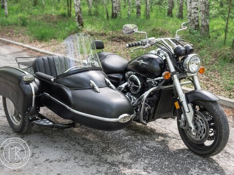 2005 Kawasaki VN1600 Vulcan, чёрный, 750000 рублей, вид 1