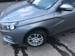 2017 Lada (ВАЗ) Vesta I, серый, 785000 рублей, вид 5