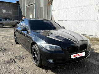 2011 BMW 5 серии 528i VI (F10/F11/F07), чёрный, 1600000 рублей, вид 3