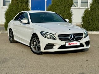 2019 Mercedes-Benz C-Класс 180 IV (W205) Рестайлинг, белый, 3095000 рублей, вид 3
