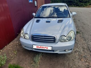2007 Hyundai Sonata ТагАЗ IV (EF) Рестайлинг, серебристый, 370000 рублей, вид 1