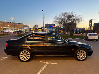 2003 BMW 5 серии 525i IV (E39) Рестайлинг, чёрный, 1100000 рублей, вид 5