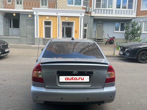 2007 Hyundai Accent ТагАЗ II, серебристый, 360000 рублей - вид 9