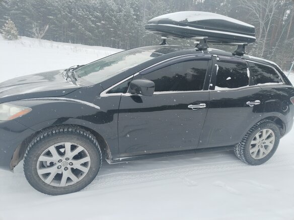 2007 Mazda CX-7 I, чёрный, 850000 рублей - вид 4