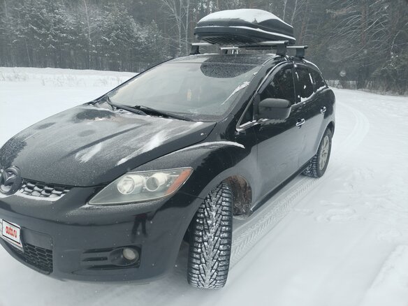 2007 Mazda CX-7 I, чёрный, 850000 рублей - вид 8