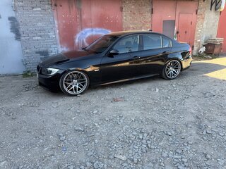 2008 BMW 3 серии 335i V (E90/E91/E92/E93) Рестайлинг, чёрный, 1650000 рублей, вид 3