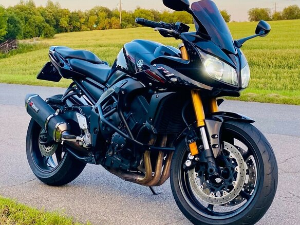 2007 Yamaha FZ1, чёрный