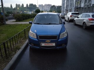 2010 Chevrolet Aveo I Рестайлинг, синий, 440000 рублей, вид 2