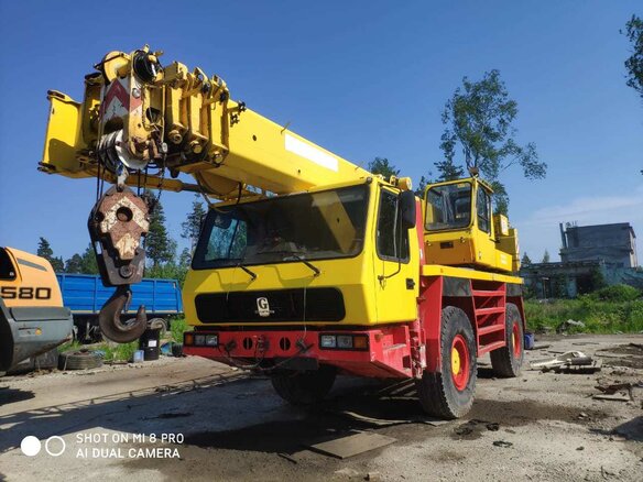 1997 Grove GMK, жёлтый - вид 1