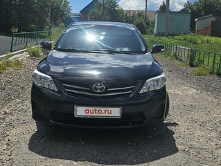 2011 Toyota Corolla X (E140, E150) Рестайлинг, чёрный, 1580000 рублей, вид 1