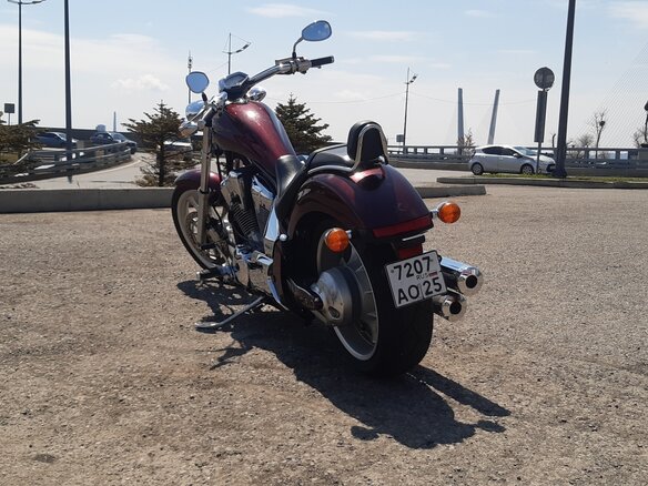 2010 Honda VT 1300CX Fury, пурпурный, 695000 рублей - вид 5