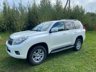 2010 Toyota Land Cruiser Prado 150 Series, белый, 2650000 рублей, вид 1