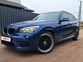2014 BMW X1 20d I (E84) Рестайлинг, синий, 1900000 рублей, вид 3