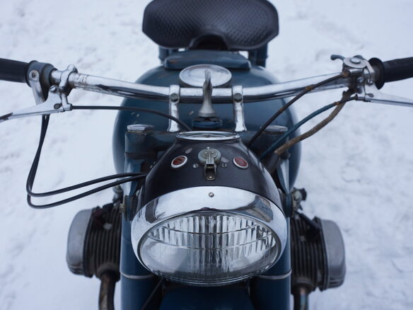 1960 Урал M-61, синий - вид 5
