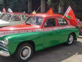 1955 ГАЗ М-20 «Победа», зелёный, 700000 рублей, вид 4