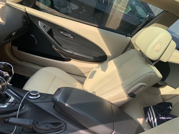 2008 BMW 6 серии 630i II (E63/E64) Рестайлинг, голубой - вид 29
