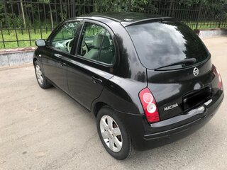 2006 Nissan Micra III (K12), чёрный, 340000 рублей, вид 3