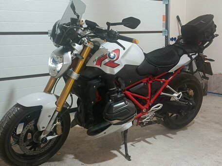 2014 BMW R 1200 R, белый, 980000 рублей, вид 2